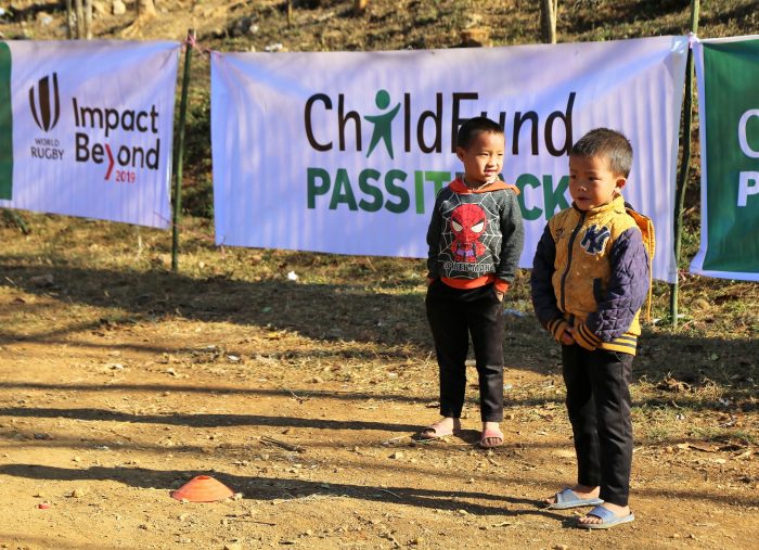 200 Days to Rugby World Cup 2019 with record-breaking donations to ChildFund Pass It Back